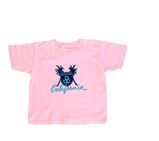 100% Cotton CA Pink Tee